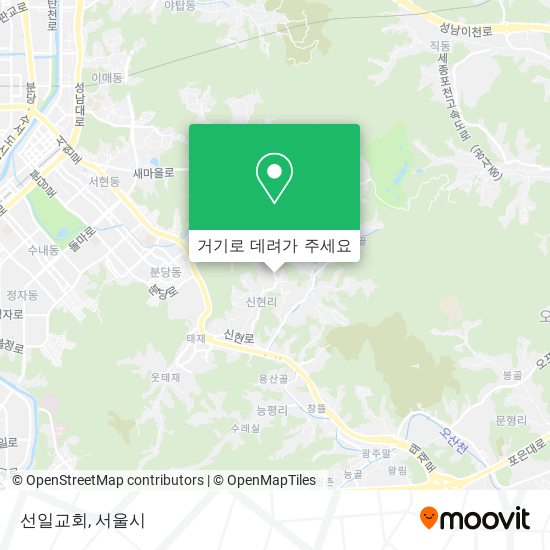 선일교회 지도
