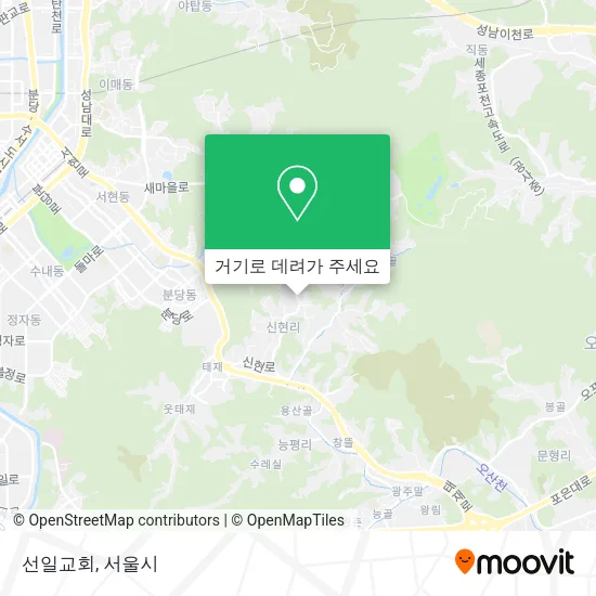 선일교회 지도