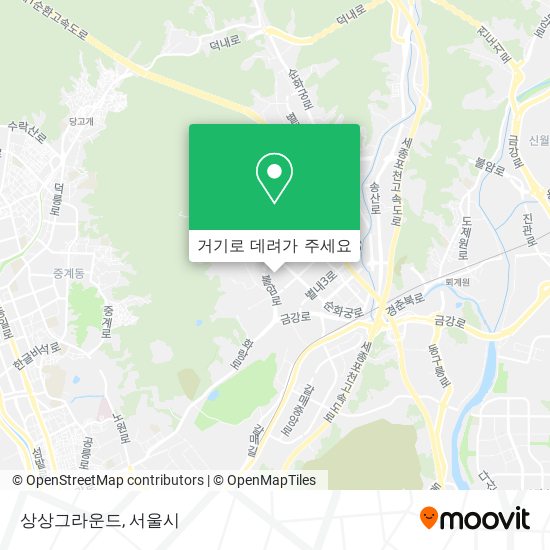 상상그라운드 지도