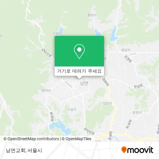 남면교회 지도