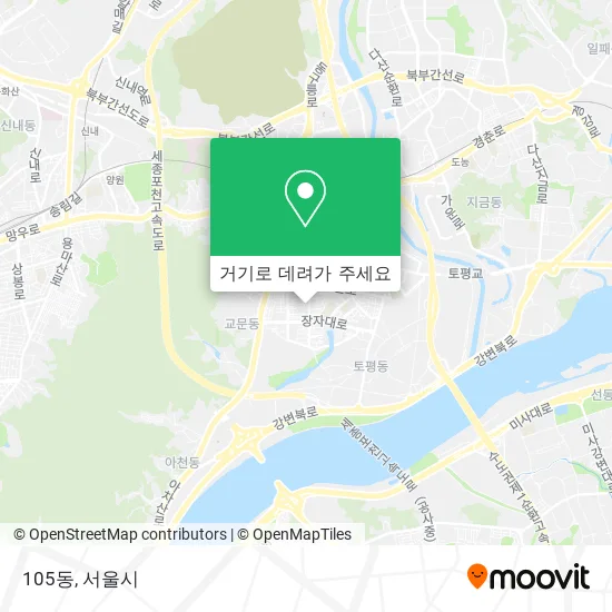105동 지도
