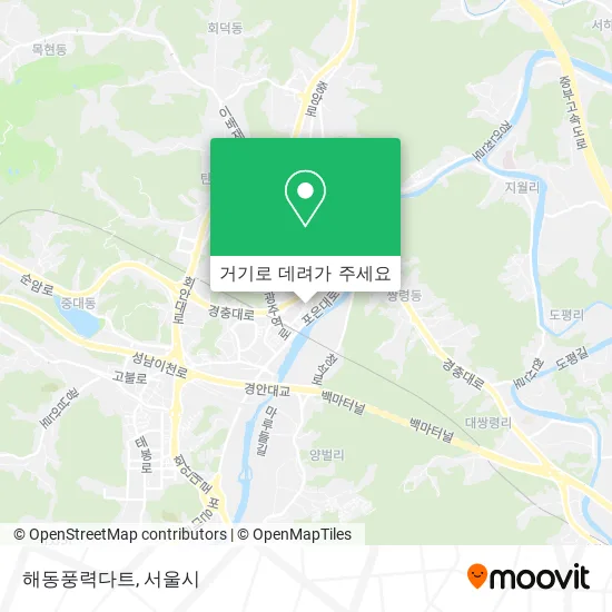 해동풍력다트 지도