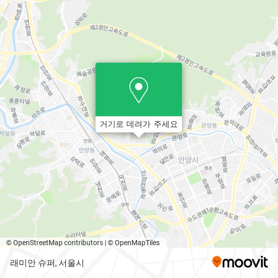 래미안 슈퍼 지도