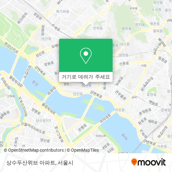 상수두산위브 아파트 지도
