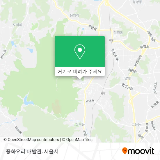 중화요리 대발관 지도