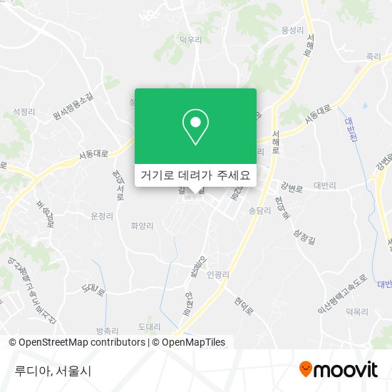 루디아 지도