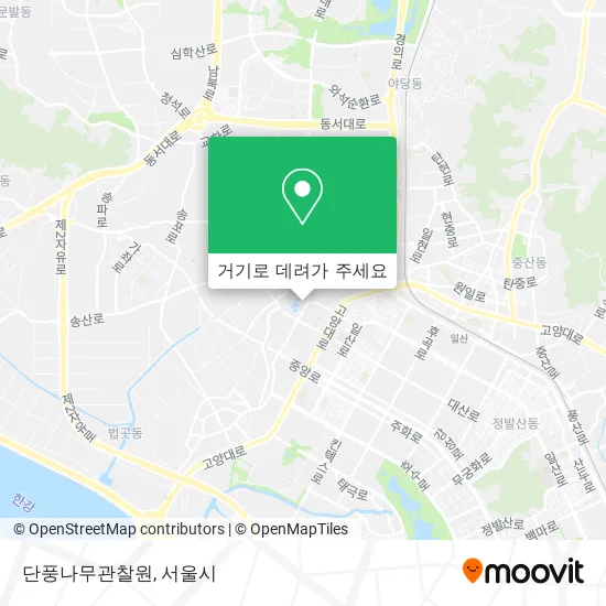 단풍나무관찰원 지도