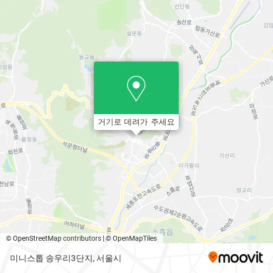 미니스톱 송우리3단지 지도