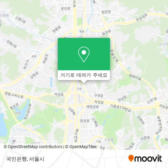 국민은행 지도