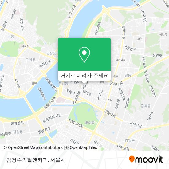 김경수의팥앤커피 지도