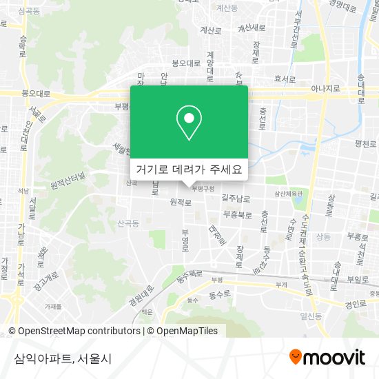 삼익아파트 지도