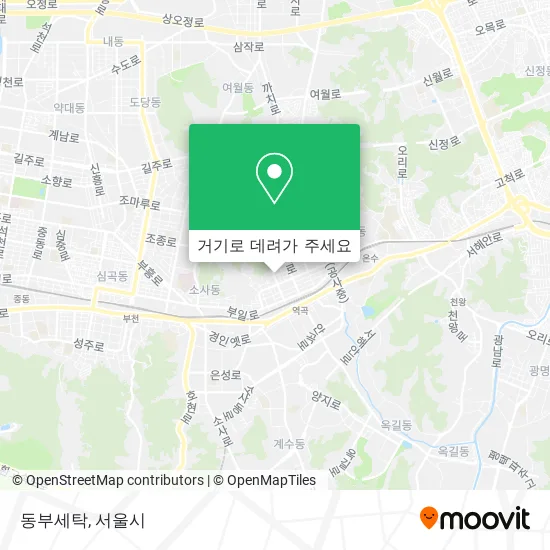 동부세탁 지도