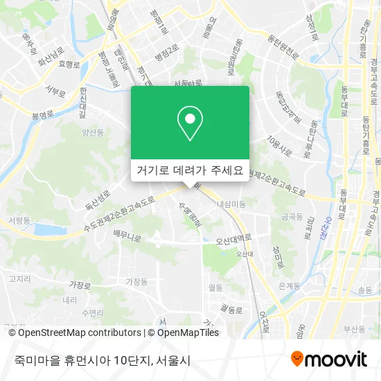 죽미마을 휴먼시아 10단지 지도