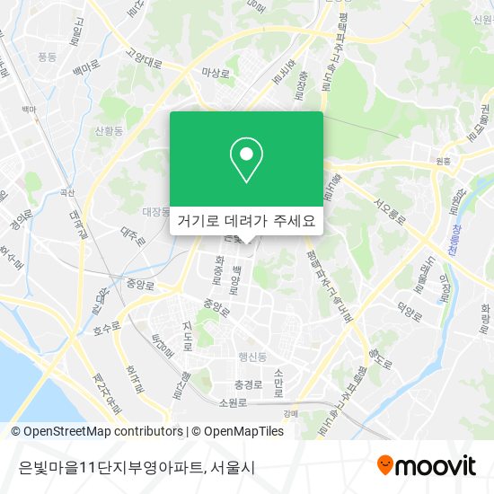 은빛마을11단지부영아파트 지도