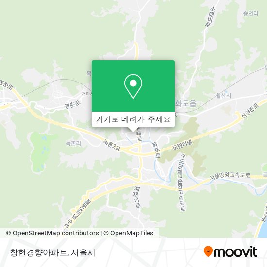 창현경향아파트 지도