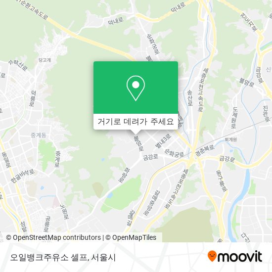 오일뱅크주유소 셀프 지도