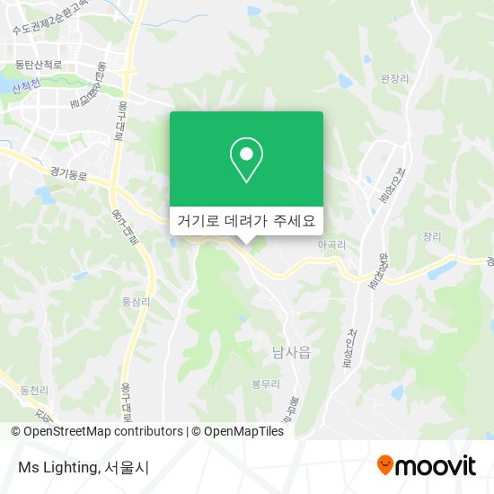 Ms Lighting 지도