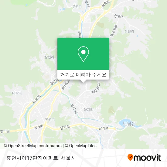 휴먼시아17단지아파트 지도