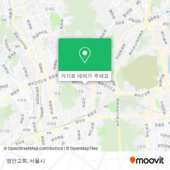 영안교회 지도