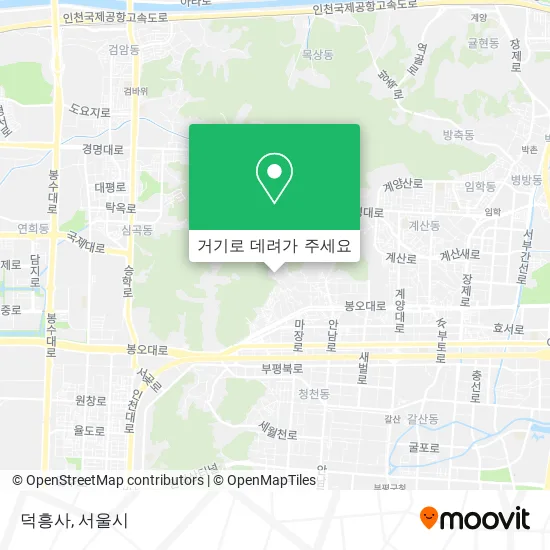 덕흥사 지도