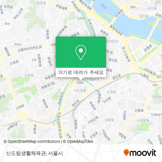 신도림생활체육관 지도