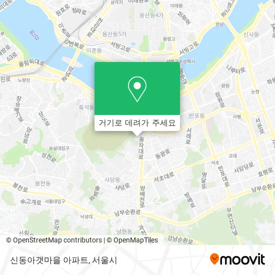 신동아갯마을 아파트 지도