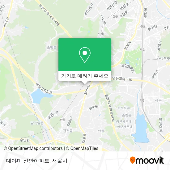 대야미 신안아파트 지도