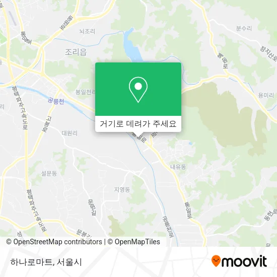 하나로마트 지도