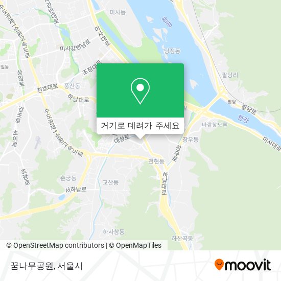 꿈나무공원 지도