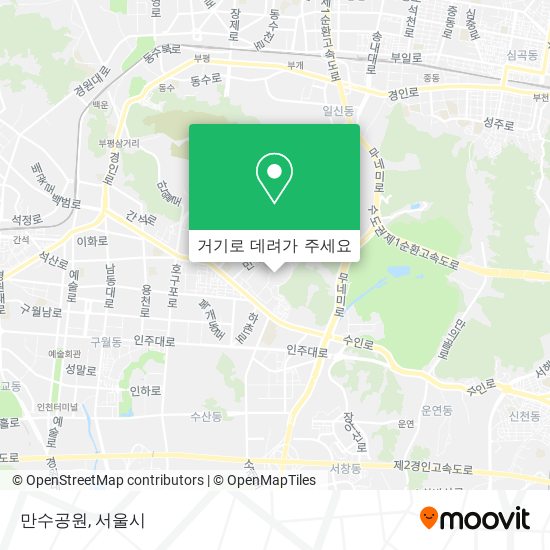 만수공원 지도