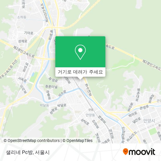 샐리네 Pc방 지도