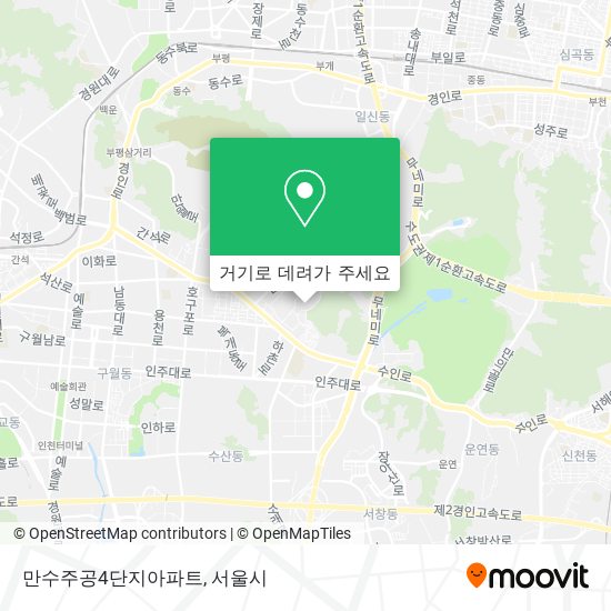 만수주공4단지아파트 지도