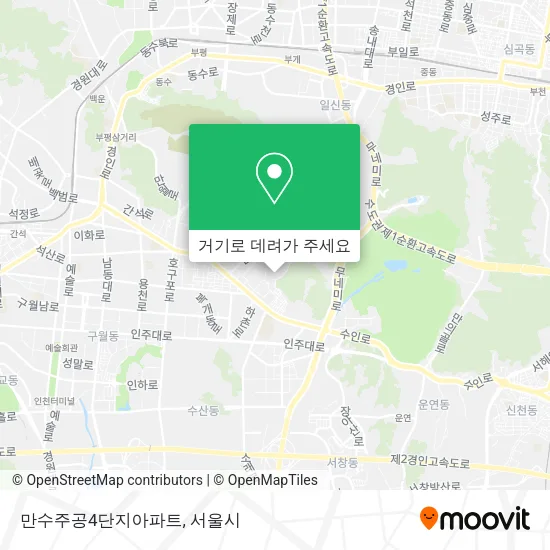 만수주공4단지아파트 지도