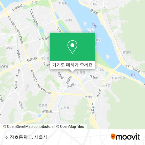신장초등학교 지도