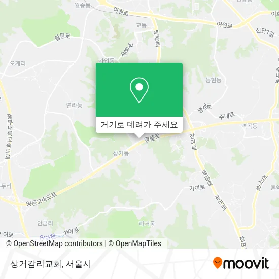 상거감리교회 지도