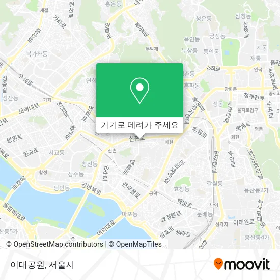 이대공원 지도