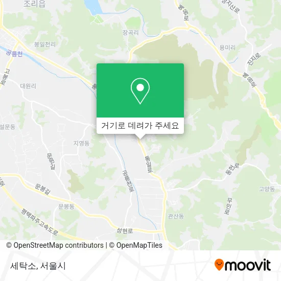 세탁소 지도