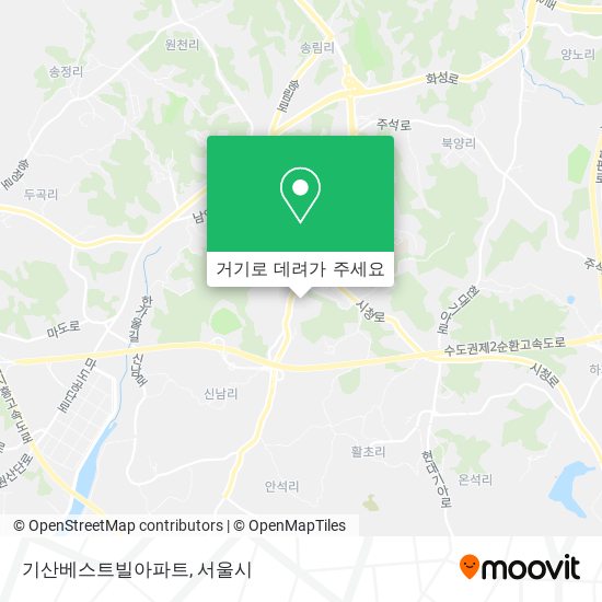 기산베스트빌아파트 지도