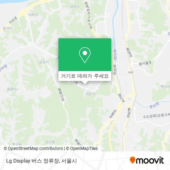 Lg Display 버스 정류장 지도