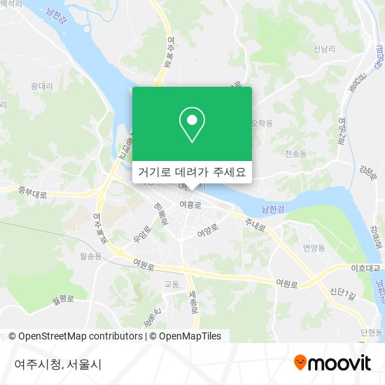 여주시청 지도