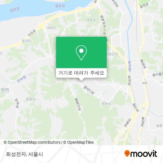 희성전자 지도