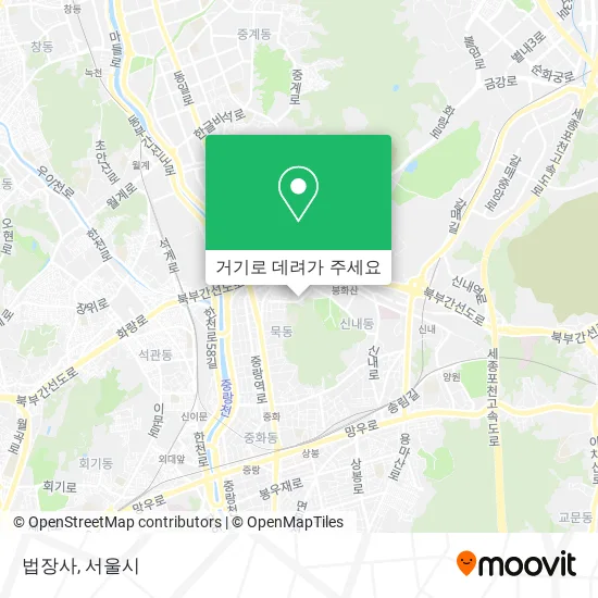 법장사 지도