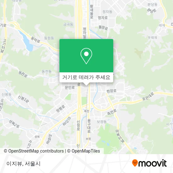 이지뷰 지도