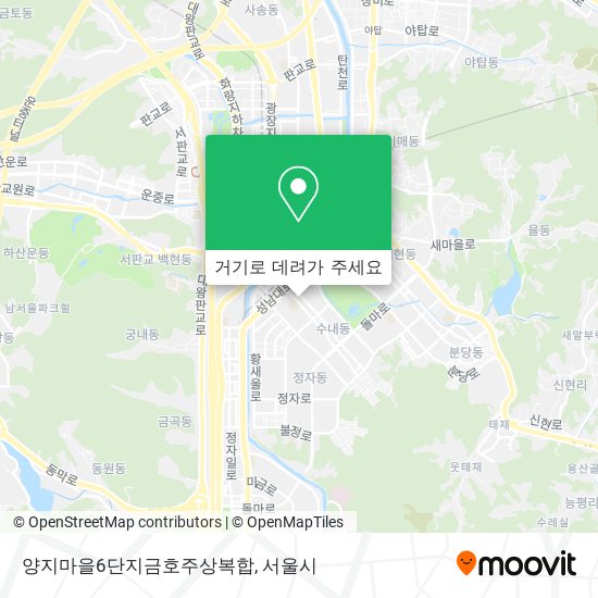 양지마을6단지금호주상복합 지도