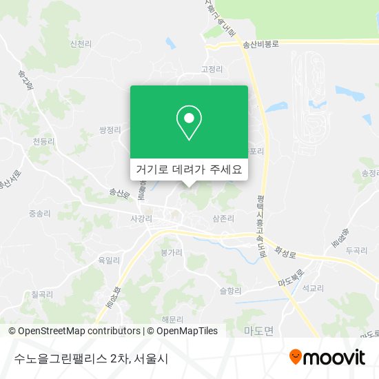 수노을그린팰리스 2차 지도