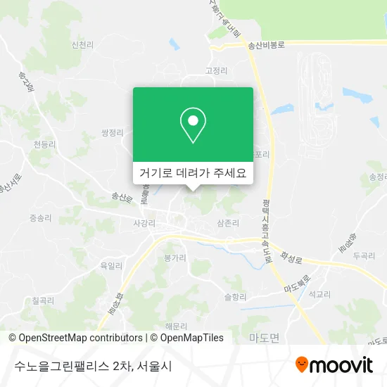 수노을그린팰리스 2차 지도