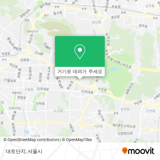 대토단지 지도
