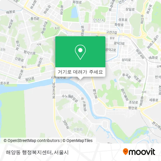 해양동 행정복지센터 지도