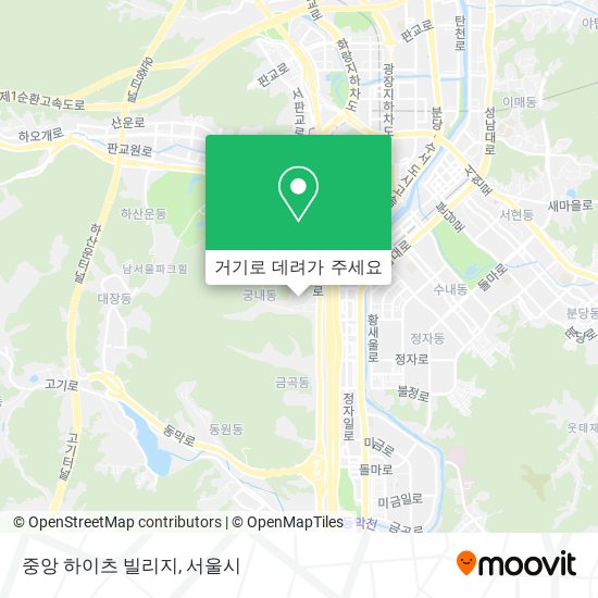 중앙 하이츠 빌리지 지도