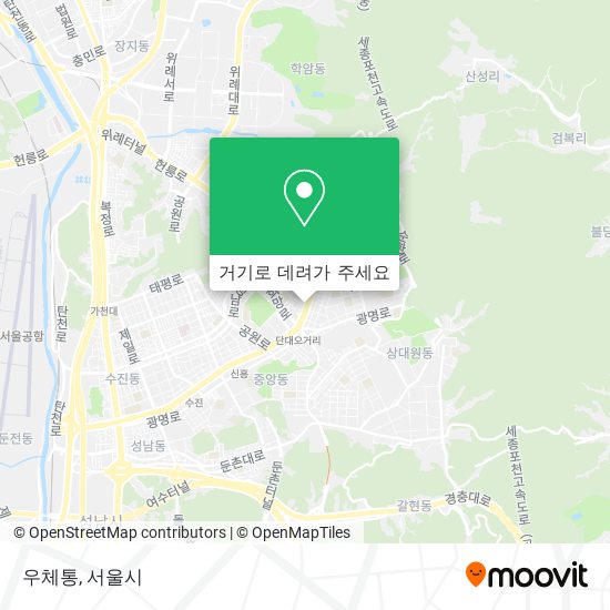 우체통 지도